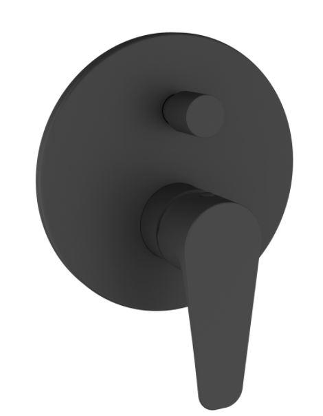 ZERO black F2 смеситель для душа встроенный 500214